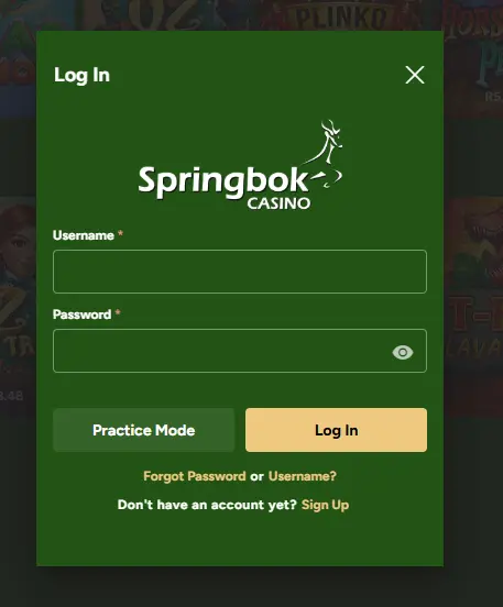 Login
